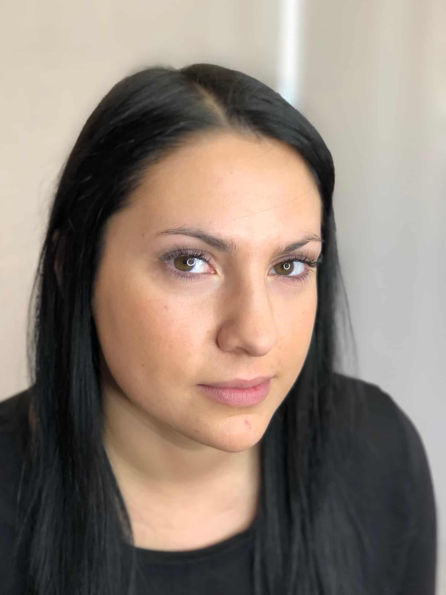 Microblading before
